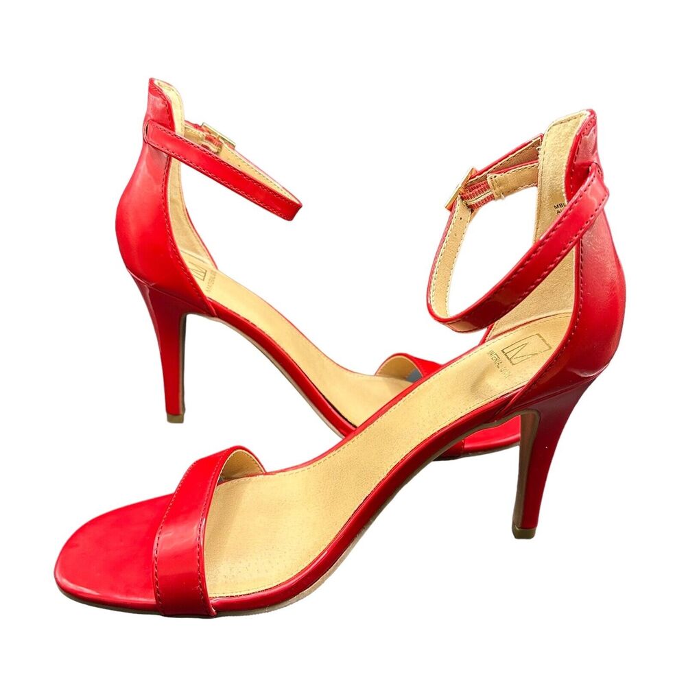 Material Girl Women’s Heels Red Size 9.5 NWOT